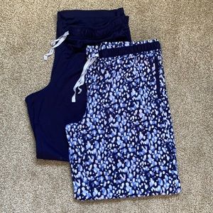 Two pair DKNY Lounge/Pajama Pants - Medium